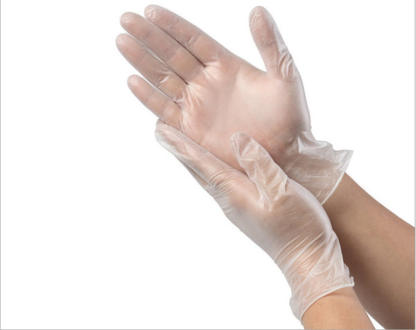 プラスチック手袋 M 10箱／ 医療・介護用手袋/使い捨て手袋 日用品/生活雑貨